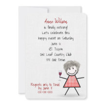 リタイアパーティーガールとワイン