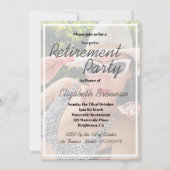 リタイアフォトフレームモダンHello Chic 招待状 (裏面)