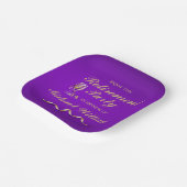 リタイアフォーマルクラシックンシャンパングラス ペーパープレート (傾斜あり)