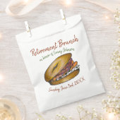 リタイアブレックファーストブルンチベーゲルロックスカペールオニオン フェイバーバッグ (クリップ留めされた状態)