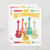 リタイアプラン電気ギターミュージカル列 エンクロージャーカード (正面/裏面)