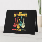 リタイアプラン電気ギターミュージカル列 カード (裏面)