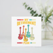 リタイアプラン電気ギターミュージカル列 招待状 (スタンド正面)