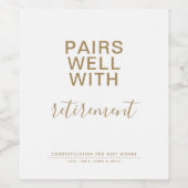 リタイアミニマリストのワインラベルとよく組む ワインラベル (シングルラベル)