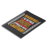 リタイアメントギャグことわざシニア退職したハンド ノートブック (左側)