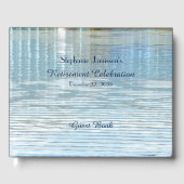 リタイアメントパーティーゲストブック抽象芸術リフレクション ゲストブック (正面)