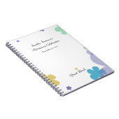 リタイアメントパーティーゲストブック ノートブック (右側)