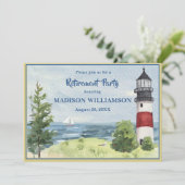 リタイアメントパーティーコースタルライトハウスウォーター 案内状 (スタンド正面)