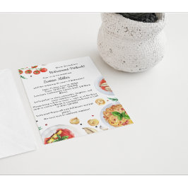 リタイアメントパーティーポットラック招待状 招待状