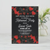 リタイアメントパーティーラスベガスカジノロイヤル招待状 招待状 (スタンド正面)