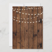 リタイアメント招待状ウッエレガントドライト招待状 招待状 (裏面)