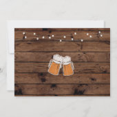 リタイアメント招待状フォトパーティー招待状 招待状 (裏面)