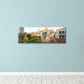 リタイアメント – Solivita Village CentreキシミーFL キャンバスプリント (インサイチュ (ウッドフロア))