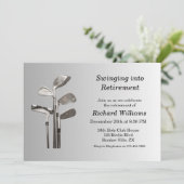 リタイアモダンルゴルフスポーツゴルフクラブ 招待状 (スタンド正面)