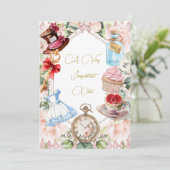 リタイアリスインワンダーランドピンクフローラ 招待状 (スタンド正面)