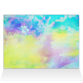 リタイア楽しむメント踊りドッグウォーターカラーカード (内部横(上))