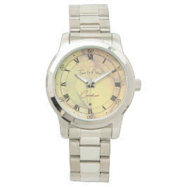 リタイア楽しむルパステルの流体カラー 腕時計