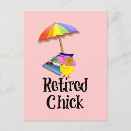 リタイア退職したルユーモア ポストカード