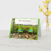 リタイア – Solivita Kissimmee Florida カード (黄色い花)