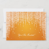 リタイエレガントアメントパーティーナイトデイズオレンジ 招待状 (裏面)