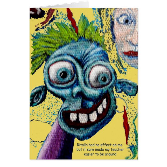 リタリンおよび私の先生 (正面)