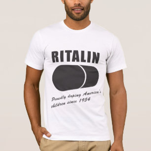 リタリン: 1954年以来のアメリカの子供のドーピング Tシャツ