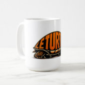 リタートルTシャツ コーヒーマグカップ (正面左)