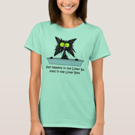 リターボックス猫 Tシャツ (正面)