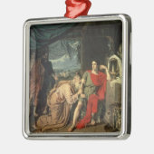 リターンのためにアキレスをの頼んでいるPriam王 メタルオーナメント (左)