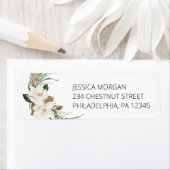 リターンアドレスラベル ボヘミアンワレア ラベル (インサイチュ)