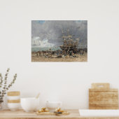 リターンオブザテレノイヴィエユージェヌブダンファインアート ポスター (キッチン)