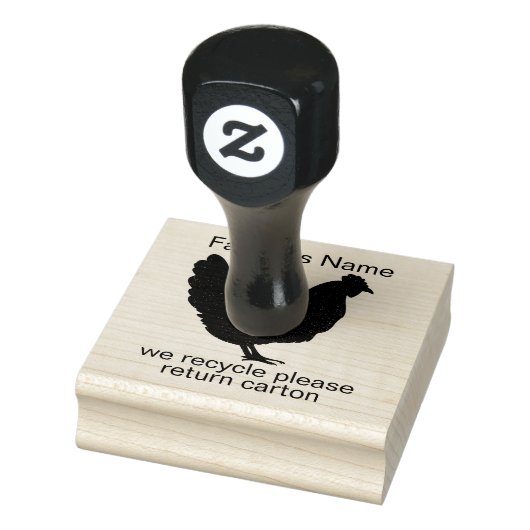 リターンカートンスタンプエッグ農家 ラバースタンプ (スタンプ)