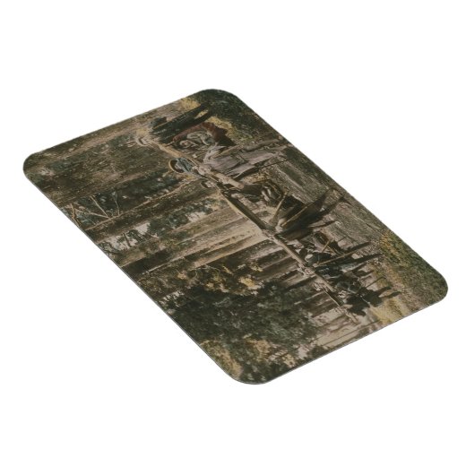 リタ日本のー運スの家族, c.1880s マグネット (右側)