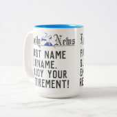 リタ楽しむイメント – Two-Tone Coffee Mug ツートーンマグカップ (正面左)