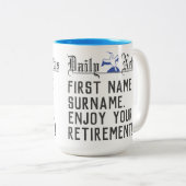 リタ楽しむイメント – Two-Tone Coffee Mug ツートーンマグカップ (正面右)