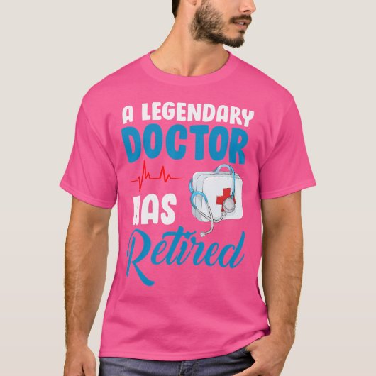 リタ退職したイク用ドクターリタイアシャツ Tシャツ (正面)