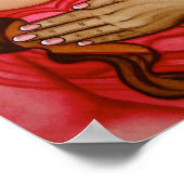 リタ・ロイドによるマザーアースからの癒し ポスター (角)