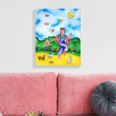 リタ・ロイドによる楽しい時間を作る キャンバスプリント (インサイチュ (リビング))