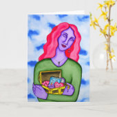 リタ・ロイドの自己愛を受け入れる カード (黄色い花)