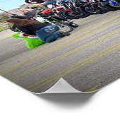 リダスのポスターをダウンシフト ポスター (角)