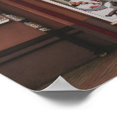 リダベラルーシ建築通り3世代 ポスター (角)