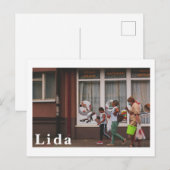 リダベラルーシ建築通り3世代 ポストカード (正面/裏面)