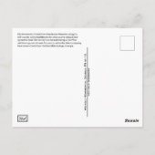 リチア春スウィートウォーターUSAポストカードGA ポストカード (裏面)