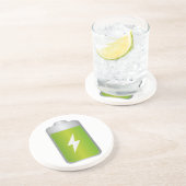 リチウムイオン電池アイコン コースター (側面)