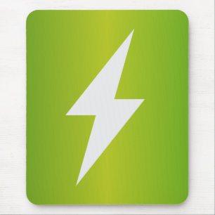 リチウムイオン電池アイコン マウスパッド