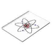 リチウム原子化学元素リチウム原子番号3 ノートブック (左側)