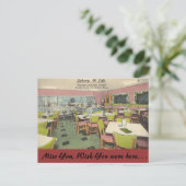 リチフィールド,イリノイ州,地下鉄66カフェ ポストカード (スタンド正面)