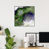 リチャット構造モーリタニアアフリカ ポスター (ホームオフィス)