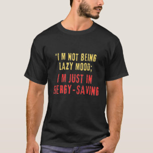 リチャージモード:残りの日を受け入れる Tシャツ