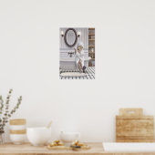 リチャージモー恋しく思ド – バスローブでニャー ポスター (キッチン)